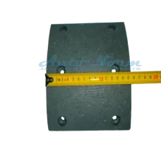 Накладка задней тормозной колодки Higer 6720,6840(155х185)