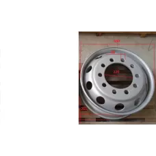 Диск колесный под бескамерную шину Higer 6118 (8.25R-22.5)