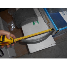 Накладка передней тормозной колодки Higer 6891, 185*130мм